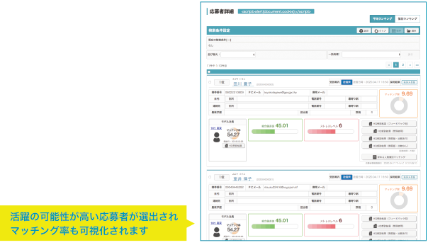 採用マッチング